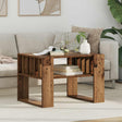 Vidaxl salontafel oudhout 66 x 49,5 x 45 cm bewerkt hout