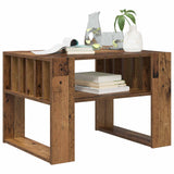 Vidaxl salontafel oudhout 66 x 49,5 x 45 cm bewerkt hout