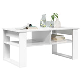 Vidaxl salontafel wit 96 x 54 x 44 cm bewerkt hout