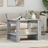 Vidaxl salontafel grijs sonoma 72 x 50 x 50 cm bewerkt hout
