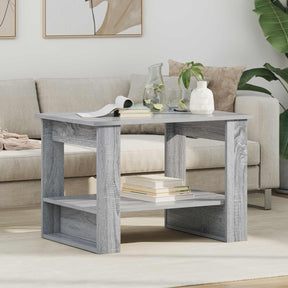 Vidaxl salontafel grijs sonoma 72 x 50 x 50 cm bewerkt hout