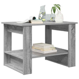Vidaxl salontafel grijs sonoma 72 x 50 x 50 cm bewerkt hout