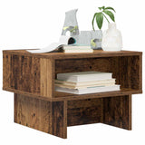 Vidaxl salontafel oudhout 48 x 46 x 35 cm bewerkt hout