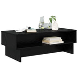 Vidaxl salontafel zwart eiken 100 x 46 x 35 cm bewerkt hout