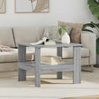 Vidaxl salontafel grijs sonoma 57 x 55 x 45 cm bewerkt hout