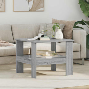 Vidaxl salontafel grijs sonoma 57 x 55 x 45 cm bewerkt hout