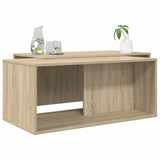 Vidaxl koffietafel set 2 st sonoma eiken 90 x 48 x 40 cm bewerkt hout