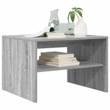 Vidaxl salontafel grijs sonoma 60 x 50 x 40 cm bewerkt hout