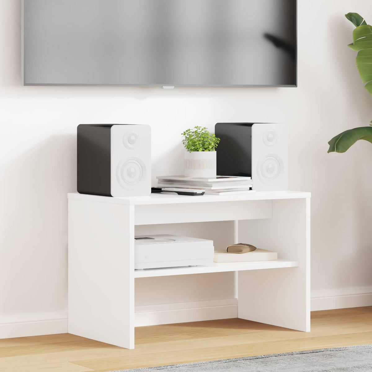 Vidaxl tv-kast 60 x 35 x 40 cm wit bewerkt hout