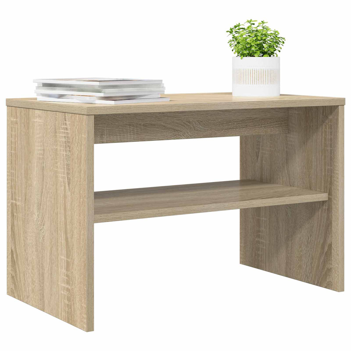 Vidaxl tv-kast 60 x 35 x 40 cm sonoma eiken bewerkt hout