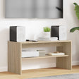 Vidaxl tv-kast 80 x 35 x 40 cm sonoma eiken bewerkt hout