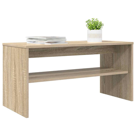 Vidaxl tv-kast 80 x 35 x 40 cm sonoma eiken bewerkt hout