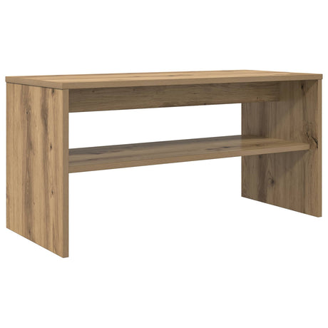 Vidaxl tv-kast 80 x 35 x 40 cm artisan eiken bewerkt hout