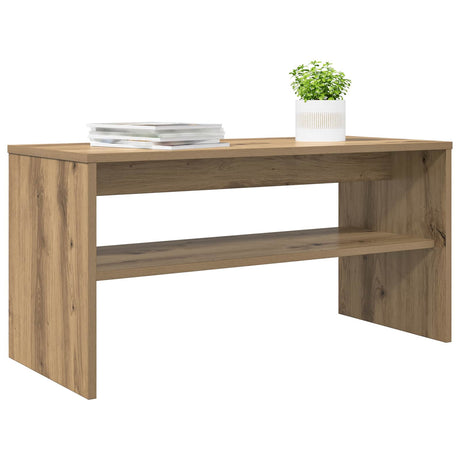 Vidaxl tv-kast 80 x 35 x 40 cm artisan eiken bewerkt hout