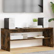 Vidaxl tv-kast 100 x 35 x 40 cm gerookt eiken bewerkt hout