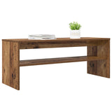 Vidaxl tv-kast 100 x 35 x 40 cm oudhout bewerkt hout