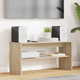 Vidaxl tv-kast 80 x 30 x 40 cm sonoma eiken bewerkt hout
