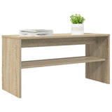 Vidaxl tv-kast 80 x 30 x 40 cm sonoma eiken bewerkt hout