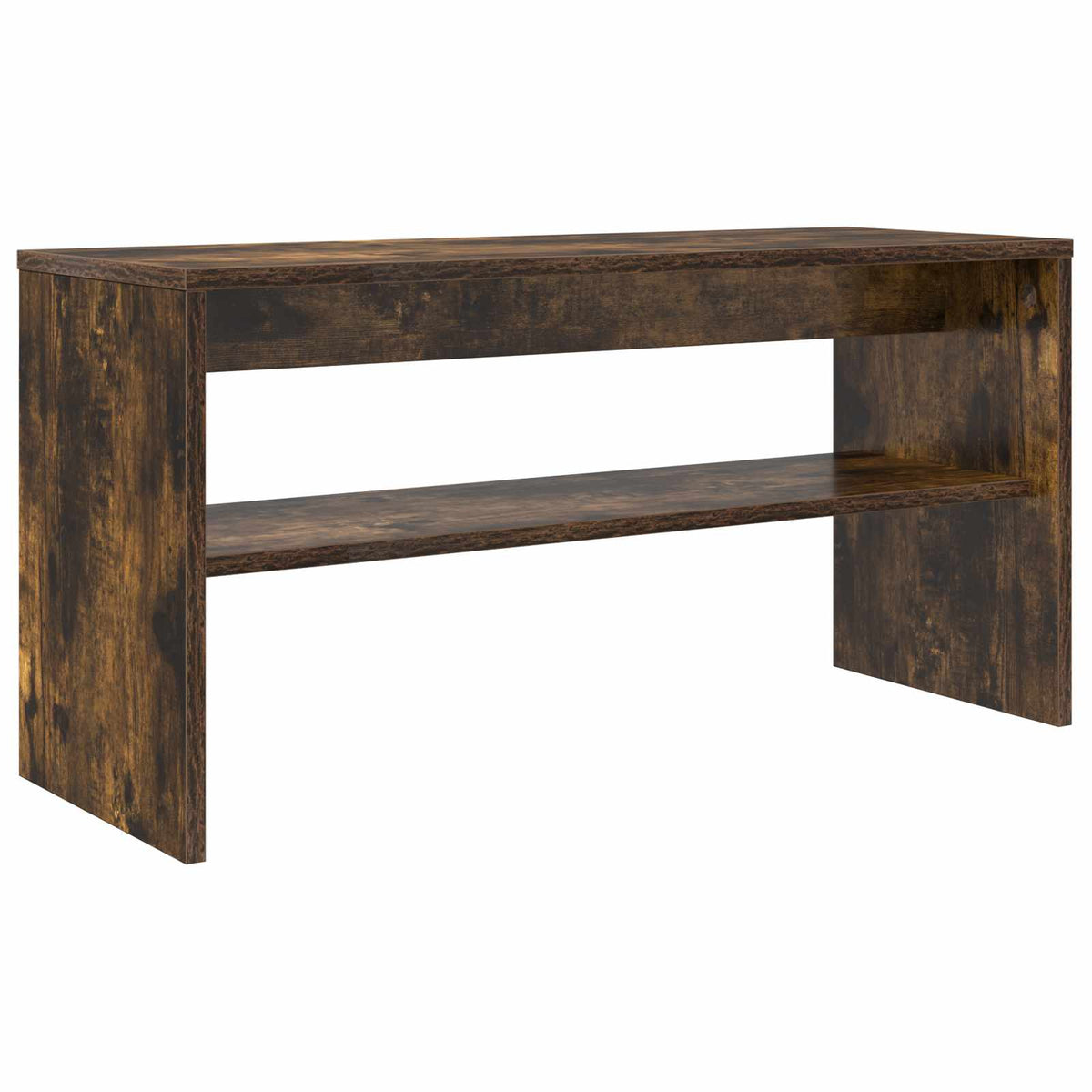 Vidaxl tv-kast 80 x 30 x 40 cm gerookt eiken bewerkt hout