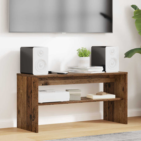 Vidaxl tv-kast 80 x 30 x 40 cm oudhout bewerkt hout