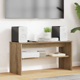 Vidaxl tv-kast 80 x 30 x 40 cm artisan eiken bewerkt hout
