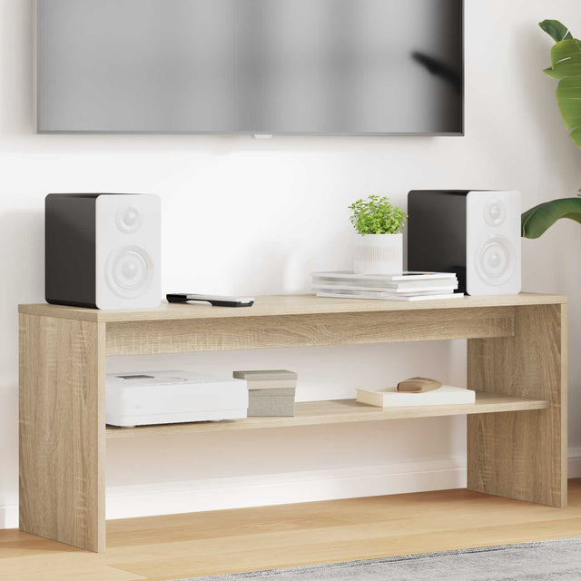 Vidaxl tv-kast 100 x 30 x 40 cm sonoma eiken bewerkt hout