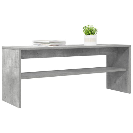 Vidaxl tv-kast 100 x 30 x 40 cm beton grijs bewerkt hout