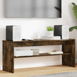 Vidaxl tv-kast 100 x 30 x 40 cm gerookt eiken bewerkt hout