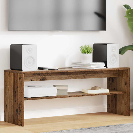 Vidaxl tv-kast 100 x 30 x 40 cm oudhout bewerkt hout
