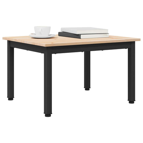 Vidaxl salontafel naturel 60 x 50 x 36 cm massief grenenhout