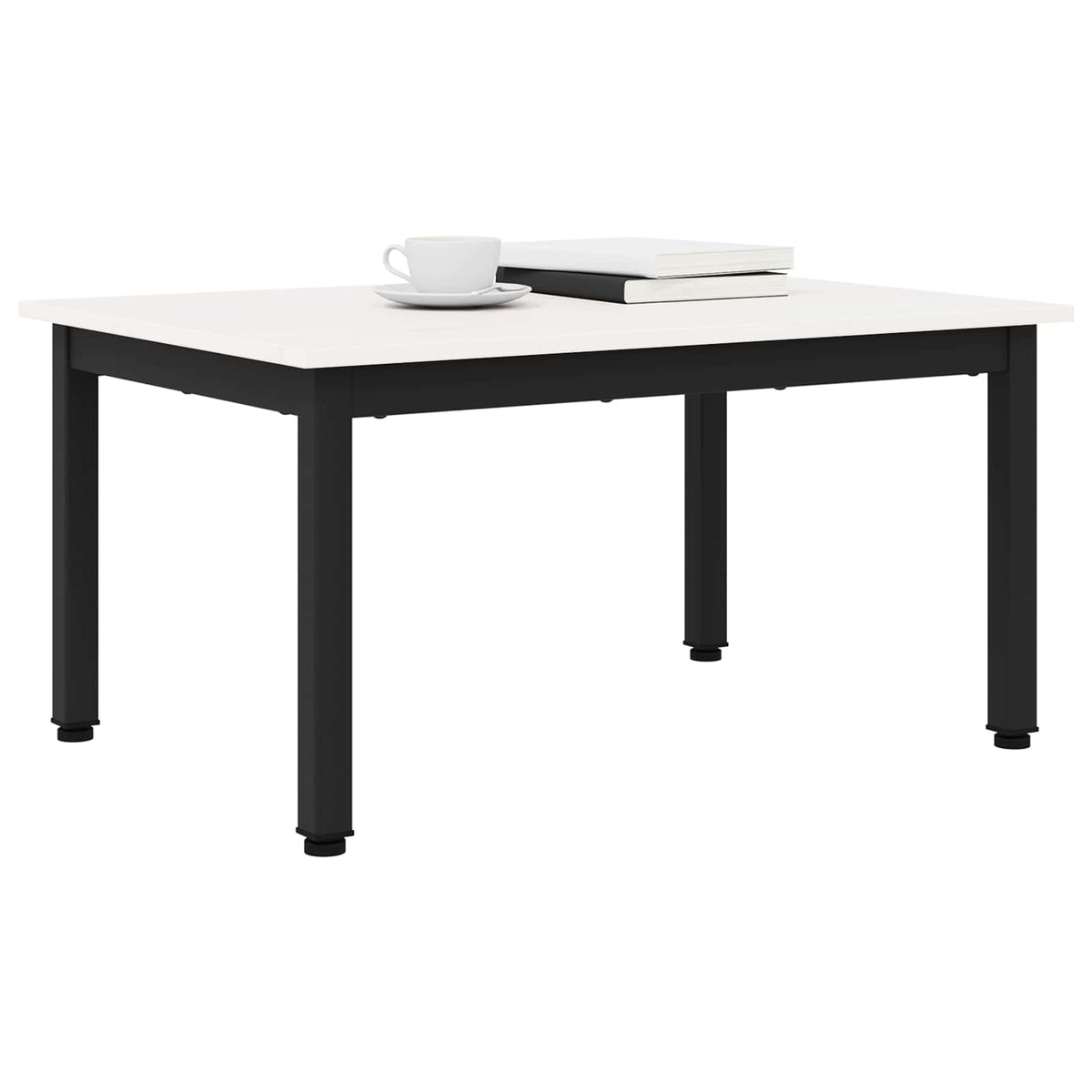Vidaxl salontafel wit 70 x 50 x 36 cm massief grenenhout