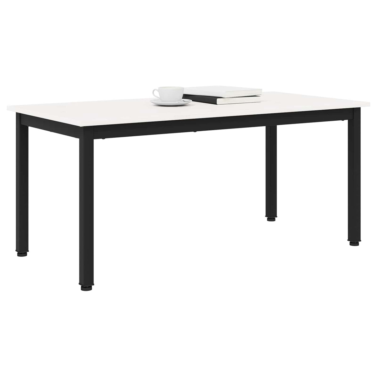 Vidaxl salontafel wit 100 x 50 x 45 cm massief grenenhout