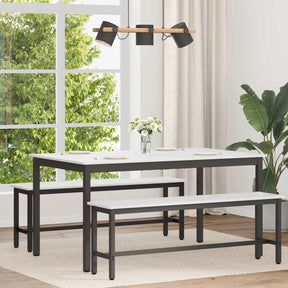 Vidaxl eettafel wit 150 x 90 x 75 cm massief grenenhout