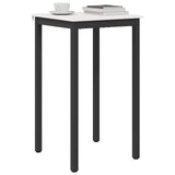 Vidaxl bartafel wit 60 x 60 x 105 cm massief grenenhout