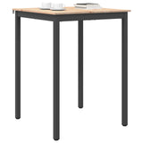 Vidaxl bartafel 80 x 80 x 105 cm massief grenenhout naturel vierkant