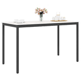 Vidaxl bartafel wit 180 x 90 x 105 cm massief grenenhout