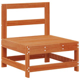 Vidaxl tuin midden sofa massief grenenhout wasbruin