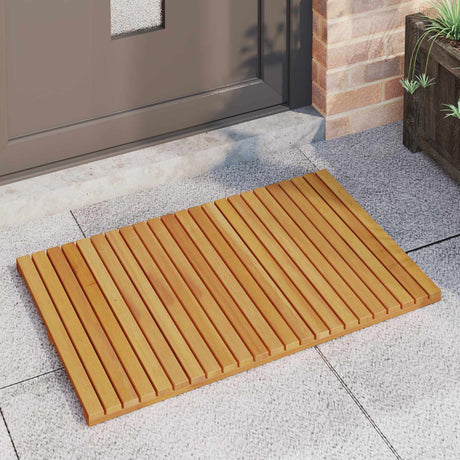 Vidaxl badmat naturel 80 x 50 cm massief acaciahout