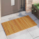 Vidaxl badmat naturel 100 x 55 cm massief acaciahout