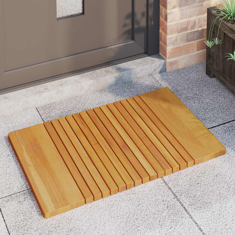 Vidaxl badmat naturel 81 x 50 cm massief acaciahout
