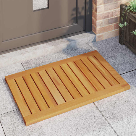 Vidaxl badmat naturel 80 x 50 cm massief acaciahout