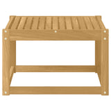 Vidaxl buiten tafel massief acaciahout wit 59 x 59 x 37 cm
