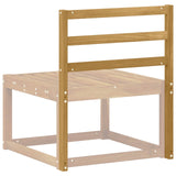 Vidaxl rugleuning module wit 59 x 4 x 73 cm massief acaciahout