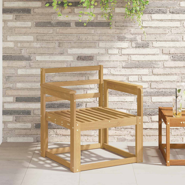 Vidaxl armleuningen module 2 st wit 59 x 6 x 61 cm massief acaciahout
