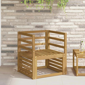 Vidaxl armleuningen module 2 st wit 59 x 4 x 73 cm massief acaciahout