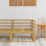 Vidaxl outdoor hoekbank wit 83 x 83 x 73 cm