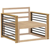 Vidaxl armleuningen module 2 st wit 80 x 6 x 61 cm massief acaciahout