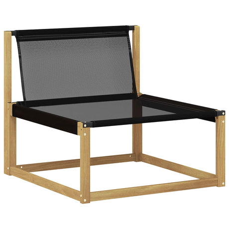 Vidaxl buiten midden sofa massief acaciahout wit