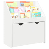 Vidaxl kinderen boekenkast met lade hoogglans wit 60 x 29,5 x 69 cm