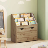 Vidaxl kinderen boekenkast met lade artisan eiken 60 x 29,5 x 69 cm